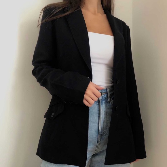 Wool Tailored blazer with a slim fit - Picture 4 of 9